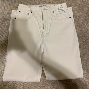 Abercrombie & Fitch Ultra high rise the ankle straight